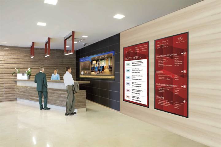 Digital Signage Benefits Hospitality Industry