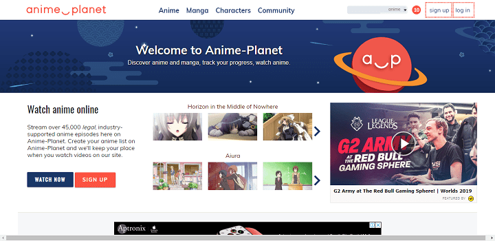 Anime Planet